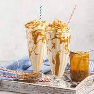 Butterscotch Ice Cream Milkshake