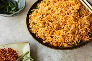 Veg Schezwan Fried Rice 