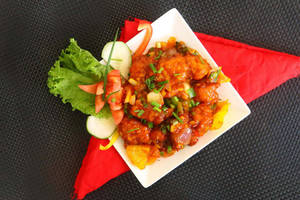 Schezwan Chicken Wet