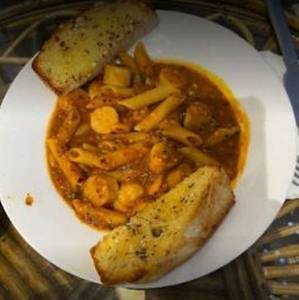 Spicy Chicken Sausage Pasta