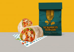 Crunchy Chicken Wrap