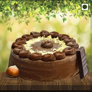 Chocolate Hazelnut Ice Cream Cake