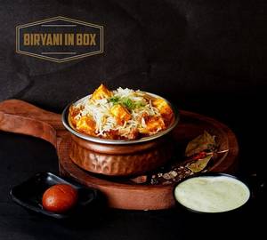Shahi Paneer Brown Biryani (no Onion, No Garlic)