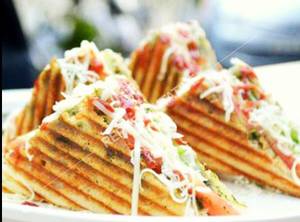Veg Cheese Grill Sandwich