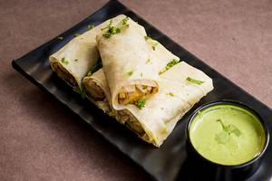 Afghani Garlic Chaap Roll