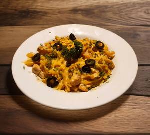 Cheese Sauce Pasta Veg