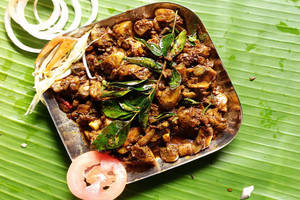 Mushroom Varutha Curry