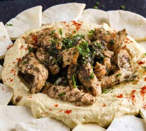 Hummus Pita Spiced Chicken