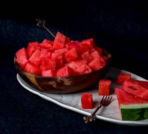 Diced Watermelon Bowl