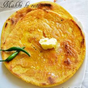 Butter Makke Di Roti