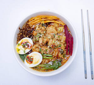 Prawns Korean Ramen Bowls