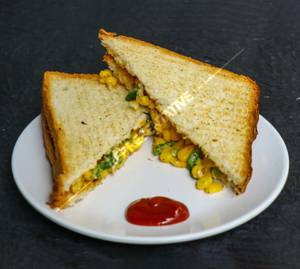 Spicy Mayo Paneer Sandwich