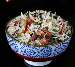 Mushroom Fried Rice
