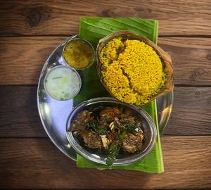 Chicken Biryani + Chicken Fry