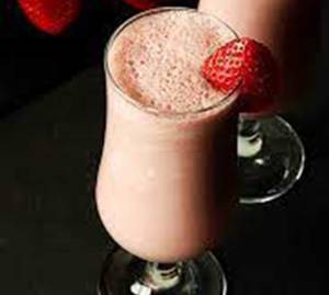 Strawberry milkshake