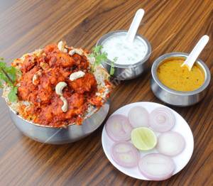 Spl Ginger Chicken Biryani