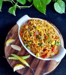 Spl. Exotic Vegetable Maggi With Butter