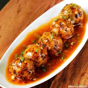 Veg Manchurian Gravy.
