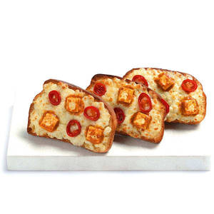 Paneer Tikka Garlic Bread