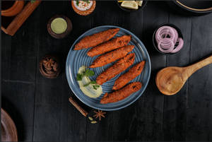 Mutton Seekh Kebab (6 Pcs)