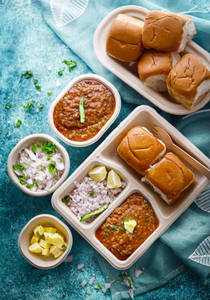 Pao Bhaji (2 Pav)