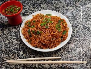Manchurian noodles