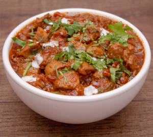 Mushroom Masala [Serves 2] 