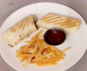 Grilled Cottage Cheese Wrap
