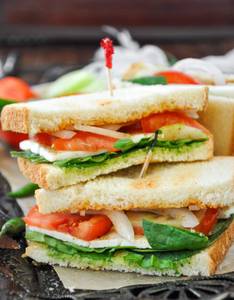 Paneer sandwich