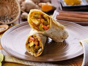 Bhuna Chicken Wrap