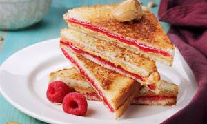 Jam Toast Sandwich