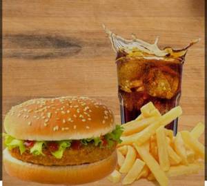 Veg Paneer Burger Combo