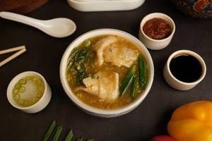 Veg Wonton Soup