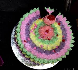 Rainbow Cassata Cake (1/2kg)