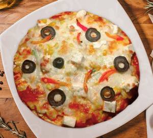 Special mix veg pizza med