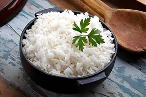 Plain rice