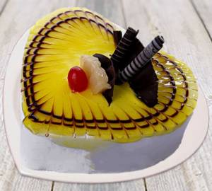 Heart Shape Pineapple Cake [250\ Grams]