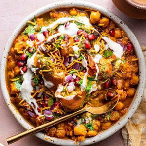 Paharganj Ki Samosa Chaat