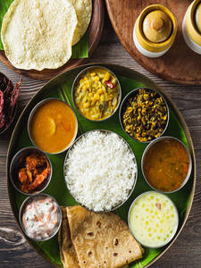 Santosham South Indian Thali