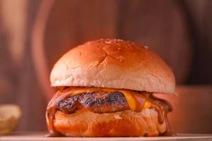 Grilled Chicken Burger Meal