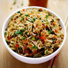 Veg fried rice normal