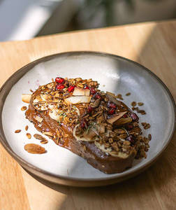 Peanut Butter + Banana On Sourdough