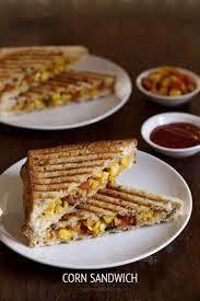 Cheese Corn Sandwich 
