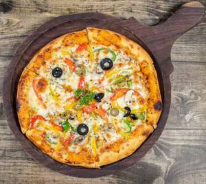 Tomato and capsicum pizza [9 inches]