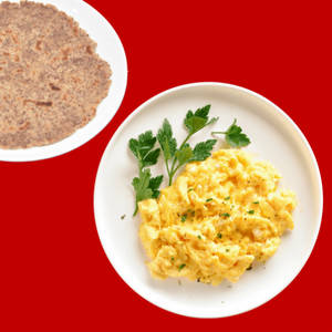 Keto Combo: Egg Masala + 1 Keto Roti