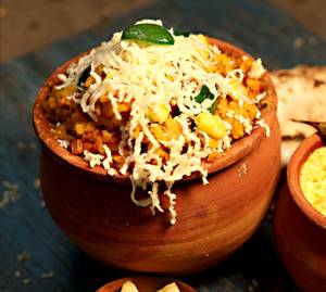 Cheese Corn Capsicum Khichdi