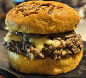 Mushroom N Swiss + French Fries