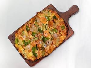 Sourdough Bbq Pinsa Pizza Slice