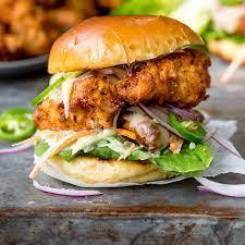 Chicken burger