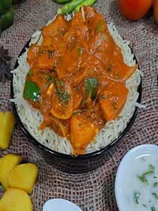 Tawa Chilly Allo Rice Bowl